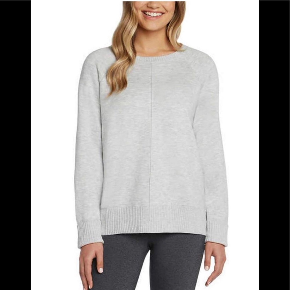 Max Mia Butter Soft Seam Front Casual Wear Sweater, sz S